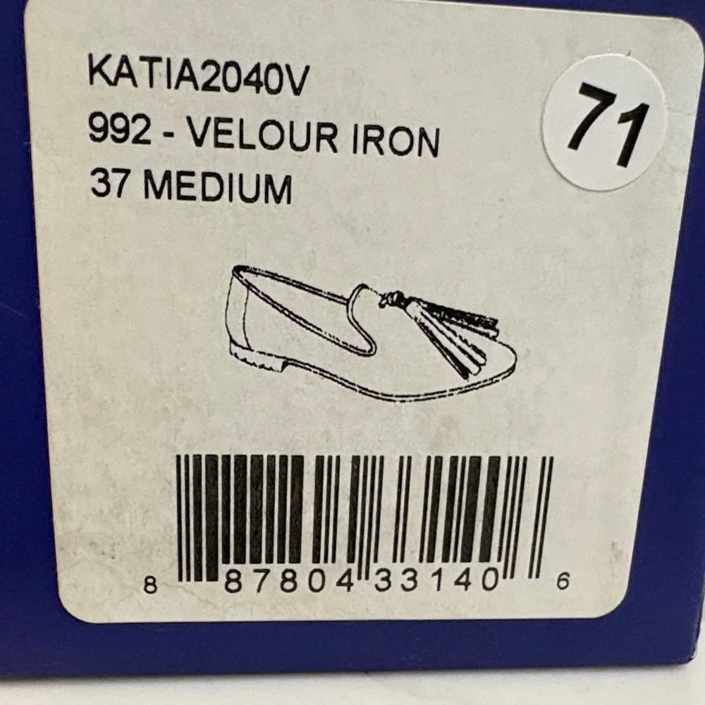 Italeau Women's Iron Suede Loafers - Picture 2 of 16